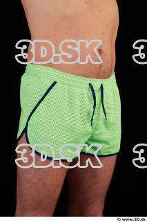 Lower body green shorts of Roosevelt 0008